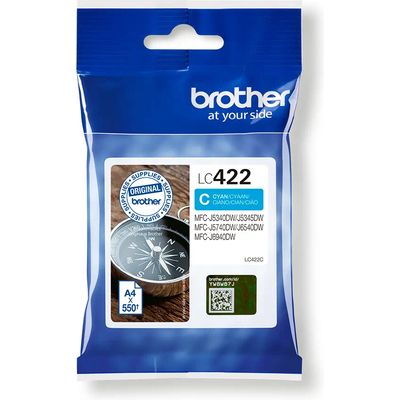 Brother LC-422C - Cyan - Cartouche d'encre