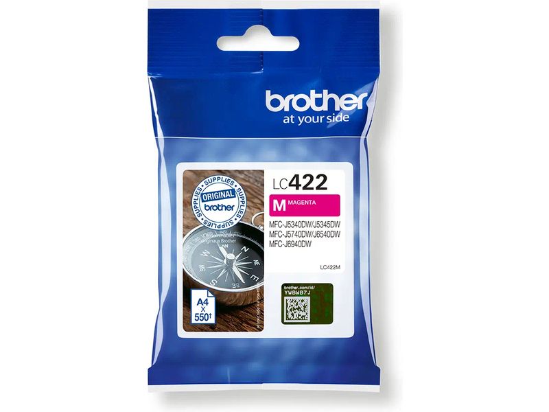 Brother LC-422M Inktcartridge Magenta