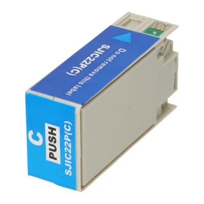 Cartouche compatible Epson SJIC22P(C) - Cyan
