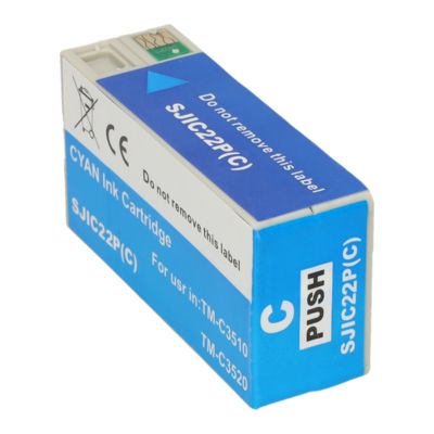 Cartouche compatible Epson SJIC22P(C) - Cyan