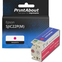 Cartouche compatible Epson SJIC22P(M) - Magenta
