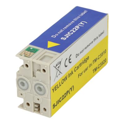 Cartouche compatible Epson SJIC22P(Y) - Jaune