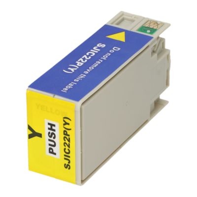 Cartouche compatible Epson SJIC22P(Y) - Jaune
