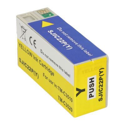 Cartouche compatible Epson SJIC22P(Y) - Jaune
