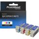 Cartouche compatible Epson SJIC22P(K/C/M/Y) - 4 couleurs - Multipack