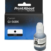 Cartouche compatible Canon GI-56BK - Noir