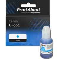 Cartouche compatible Canon GI-56C - Cyan
