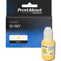 Cartouche compatible Canon GI-56Y - Jaune
