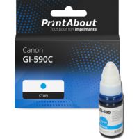 Cartouche compatible Canon GI-590C - Cyan