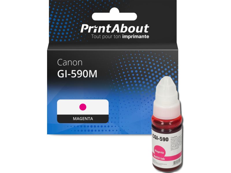 Cartouche compatible Canon GI-590M - Magenta