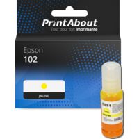 Cartouche compatible Epson 102 (T03R440) - Jaune