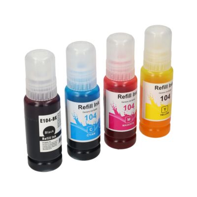 Cartouche compatible Epson 104 (C13T00P14/24/34/440) - 4 couleurs - Multipack
