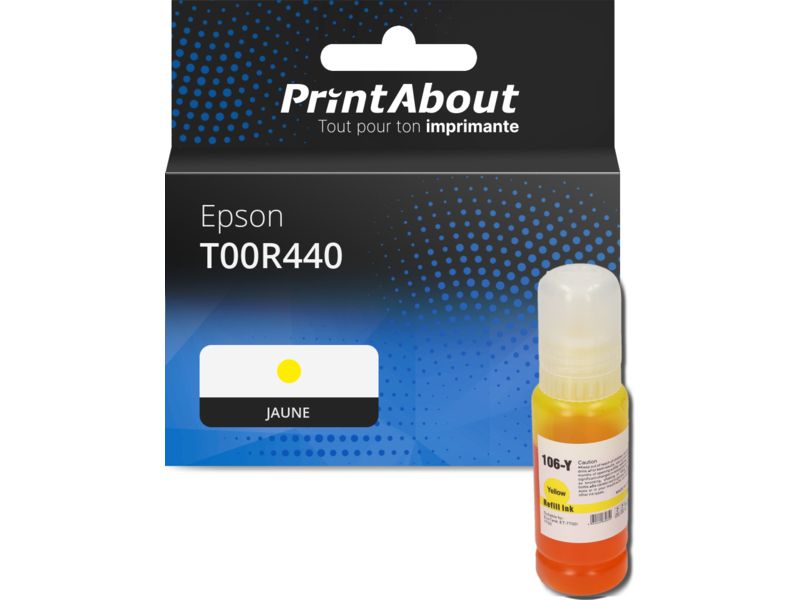Cartouche compatible Epson T00R440 - Jaune