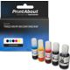 Cartouche compatible Epson T00Q140/R140/240/340/440 (105) - 5 couleurs - Multipack