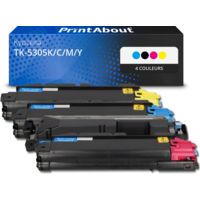 Toner compatible Kyocera TK-5305K/C/M/Y - 4 couleurs - Multipack