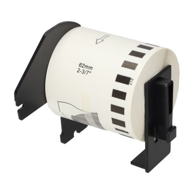 Étiquette compatible Brother DK-22212 - (62 mm) - Noir sur blanc