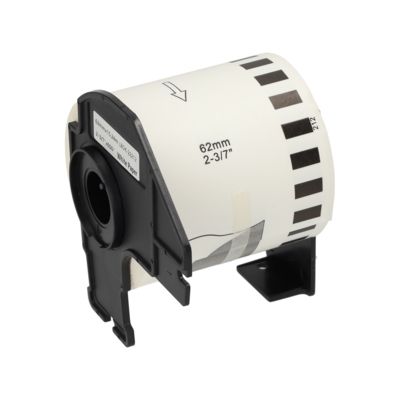 Étiquette compatible Brother DK-22212 - (62 mm) - Noir sur blanc
