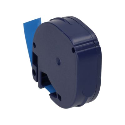 Ruban compatible Dymo 91205 (S0721650) - (12 mm) - Noir sur bleu