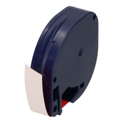 Ruban compatible Dymo 91203 - (12 mm) - Noir sur rouge