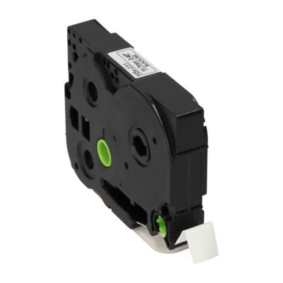 Ruban compatible Brother TZe-FX231 - (12 mm) - Noir sur blanc