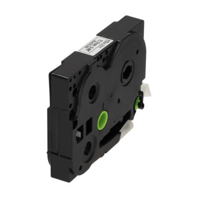Ruban compatible Brother TZe-FX231 - (12 mm) - Noir sur blanc