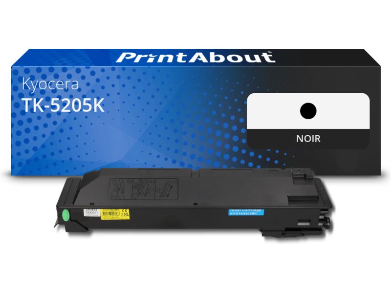 Toner compatible Kyocera TK-5205K - Noir