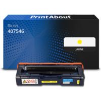 Toner compatible Ricoh 407546 (SP C250E) - Jaune - Très grande capacité