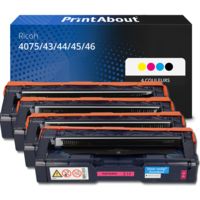 Toner compatible Ricoh 4075/43/44/45/46 (SP C250E) - 4 couleurs - Multipack
