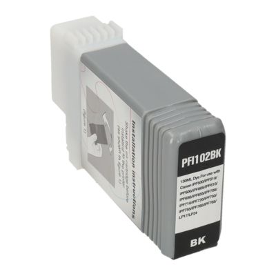 Cartouche compatible Canon PFI-102MBK - Noir mat