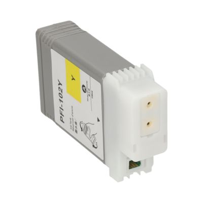 Cartouche compatible Canon PFI-102Y - Jaune