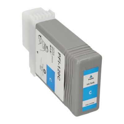 Cartouche compatible Canon PFI-120C - Cyan