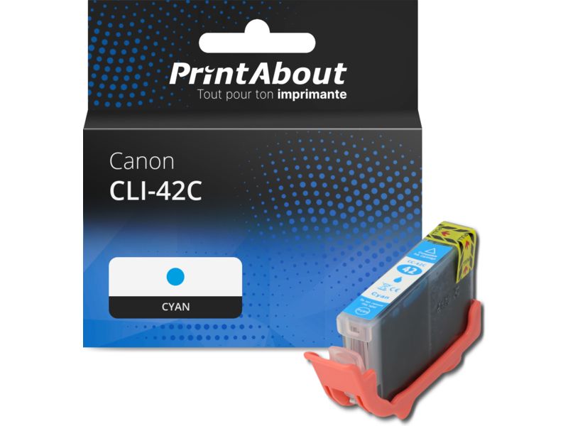 Cartouche compatible Canon CLI-42C - Cyan