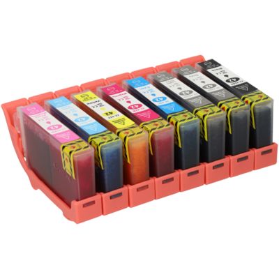 Cartouche compatible Canon CLI-42BK/C/M/Y/PC/PM/GY/LGY - 8 couleurs - Multipack