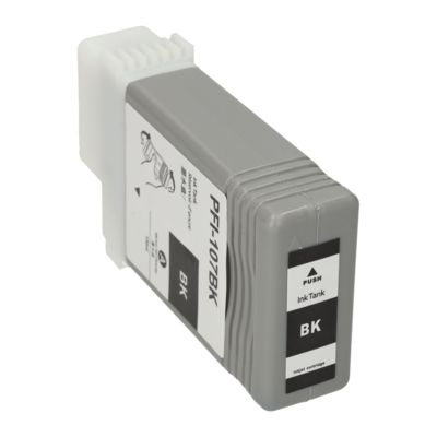 Cartouche compatible Canon PFI-107BK - Noir