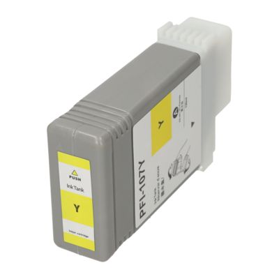 Cartouche compatible Canon PFI-107Y - Jaune