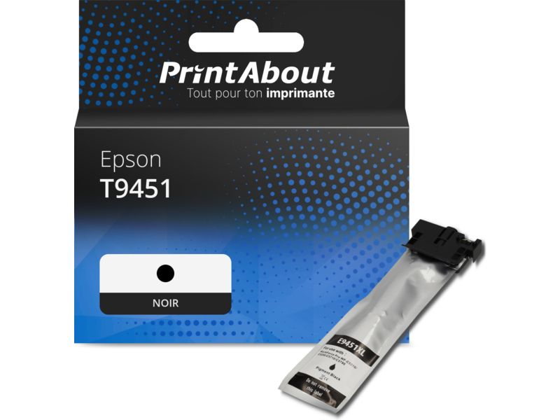 Cartouche compatible Epson T9451 - Noir - Grande capacité