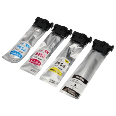 Cartouche compatible Epson T9451/52/53/54 - 4 couleurs - Grande capacité - Multipack