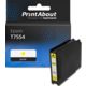Cartouche compatible Epson T7554 - Jaune