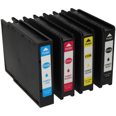 Cartouche compatible Epson T7551/52/53/54 - 4 couleurs - Multipack