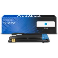 Toner compatible Kyocera TK-5135C - Cyan