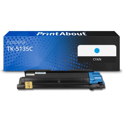 Toner compatible Kyocera TK-5135C - Cyan