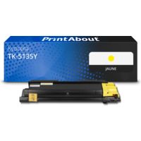 Toner compatible Kyocera TK-5135Y - Jaune