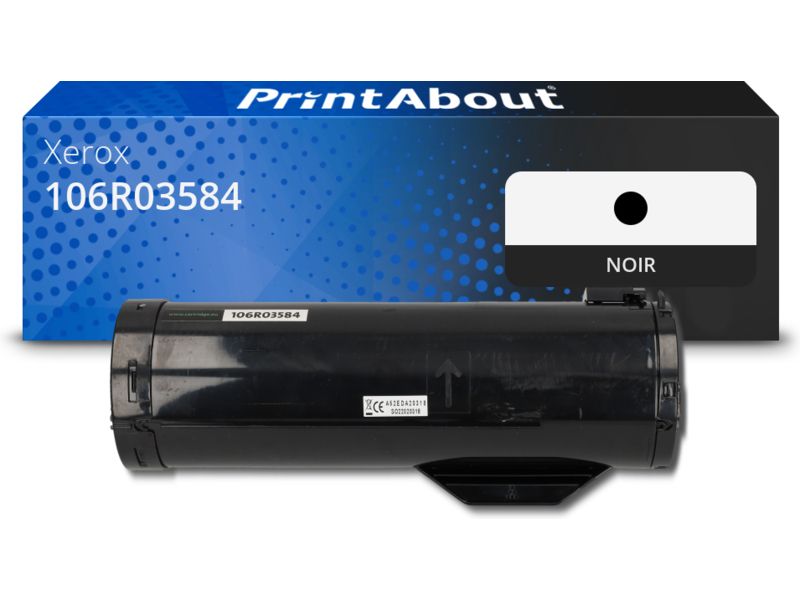 Toner compatible Xerox 106R03584 - Noir - Très grande capacité