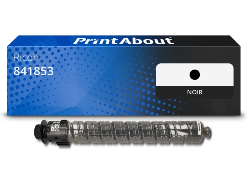 Toner compatible Ricoh 841853 (MP C6003) - Noir