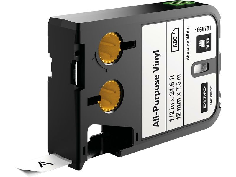 Dymo 1868751 Tape Zwart op wit