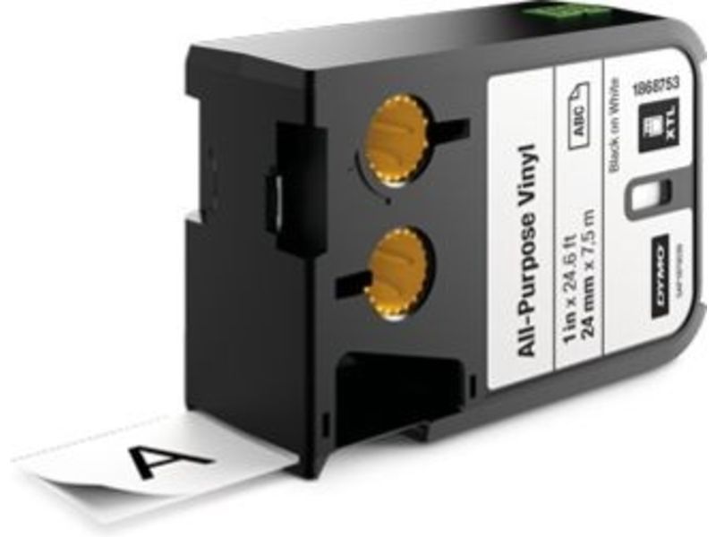 Dymo 1868753 Tape Zwart op wit