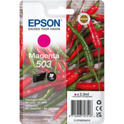 Epson 503 (C13T09Q34010) - Magenta - Cartouche d'encre