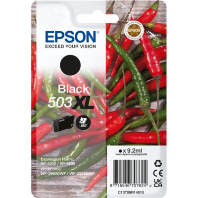Epson 503XL (C13T09R14010) - Noir - Cartouche d'encre - Grande capacité