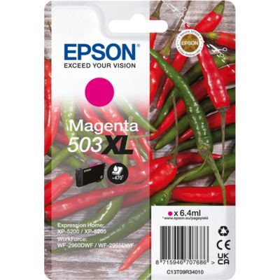 Epson 503XL (C13T09R34010) - Magenta - Cartouche d'encre - Grande capacité
