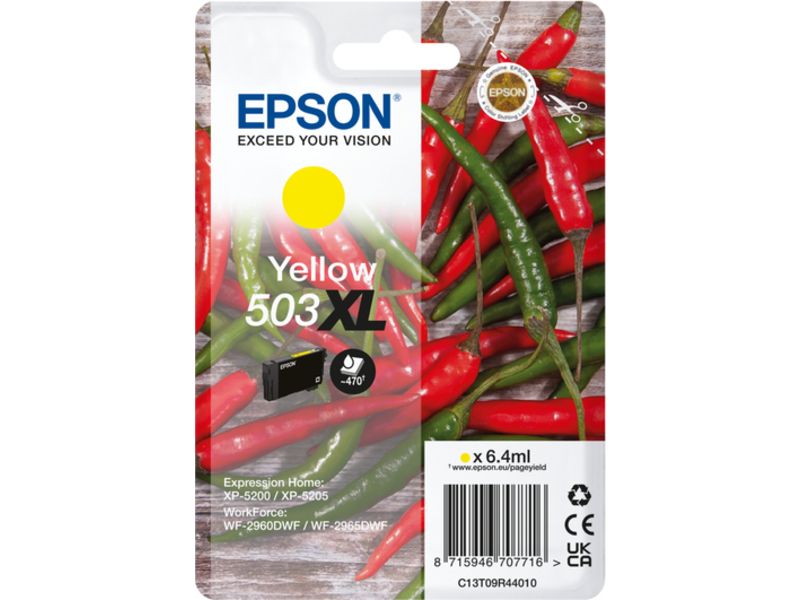Epson 503XL (C13T09R44010) Inktcartridge Geel Hoge capaciteit